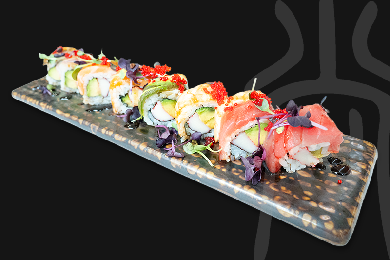 100. Rainbow Roll 100. Rainbow Roll